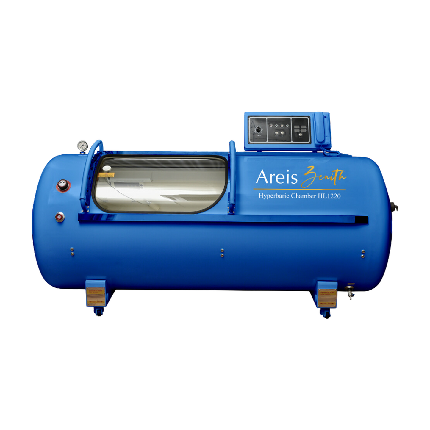 Aeris Zenith HL1220 Hard-Shell Hyperbaric Oxygen Chamber for Sale - Blue